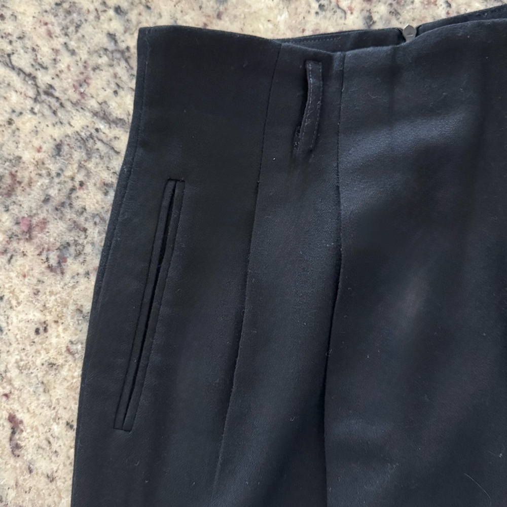 JH Collectibles Size 16 100% Pure Wool Fully Lined Back Zip High Waist Trousers - Picture 3 of 6